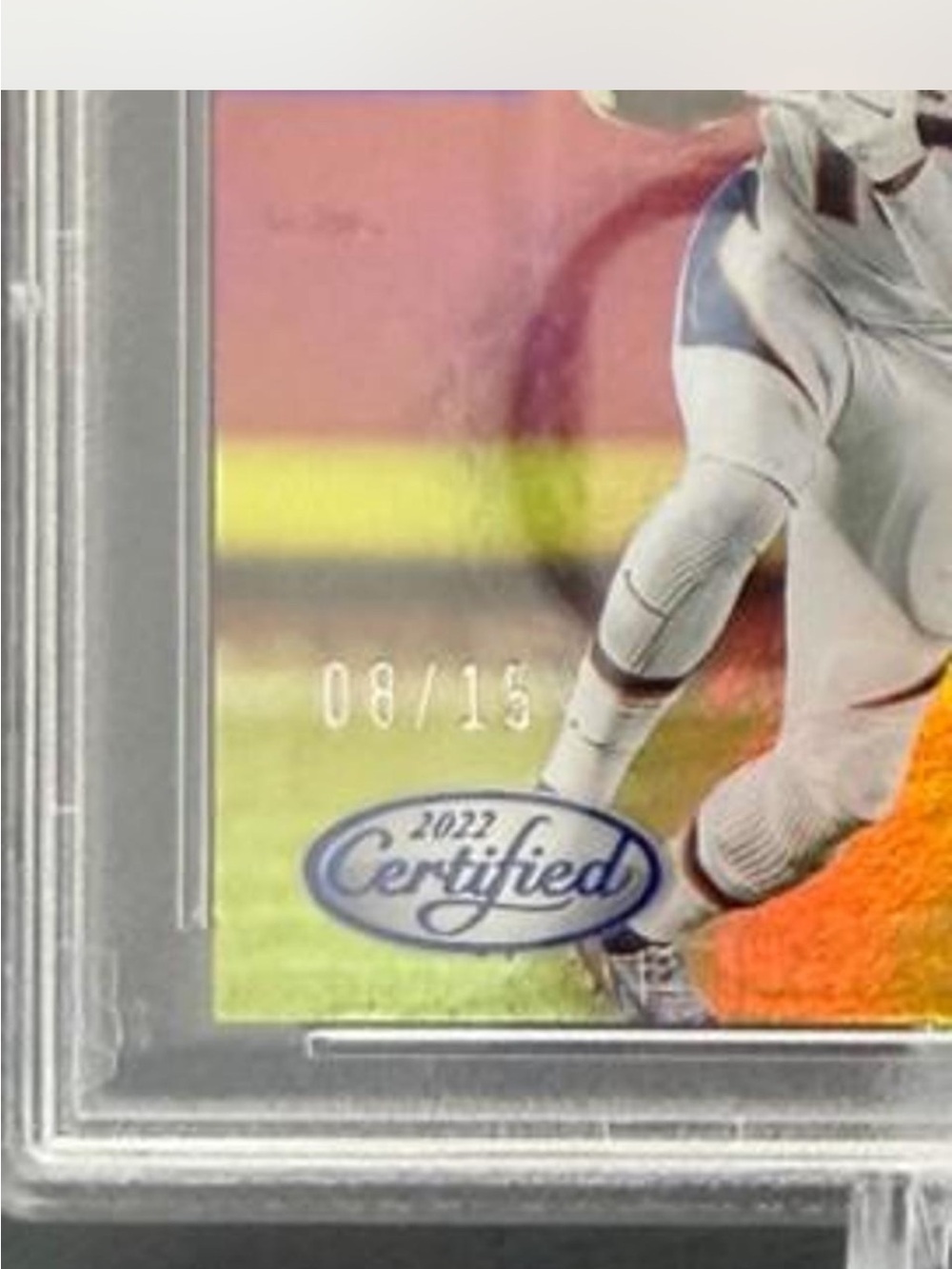 🔥2022 Jerry Jeudy Panini Certified Potential Blue Mirror 8/15 Autograph PSA 10 - Picture 4 of 6